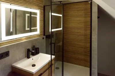 Ein Badezimmer in der Unterkunft Ferienwohnung Domschatz
