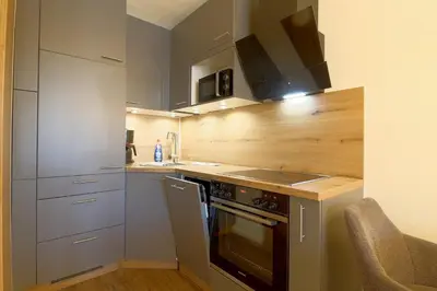 Küche/Küchenzeile in der Unterkunft Apartment 488
