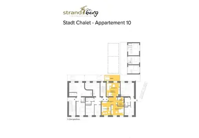 Grundriss der Unterkunft StrandBerg's Stadt Chalet