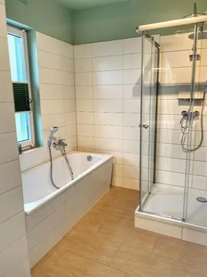 Ein Badezimmer in der Unterkunft Ferienwohnung Busch 2