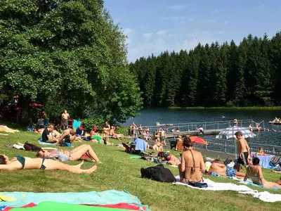 Naturlandschaft in der Nähe der Ferienwohnung
