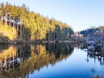 Naturlandschaft in der Nähe der Ferienwohnung
