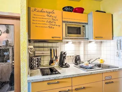 Küche/Küchenzeile in der Unterkunft Apartment Bocksbergperle 1 by Interhome