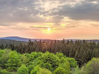 Naturlandschaft in der Nähe der Ferienwohnung