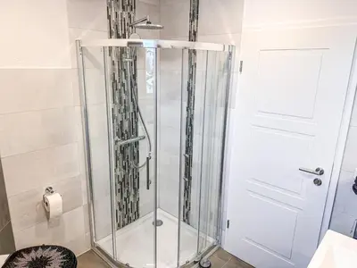 Ein Badezimmer in der Unterkunft WILD&COZY Apartment mit moderner Küche & Terrasse