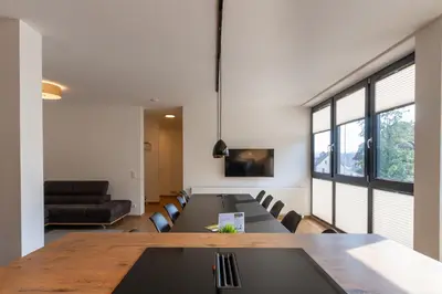 TV/Unterhaltungsangebot in der Unterkunft Ferienwohnung WurmbergQuartier mit Terrasse und Grill