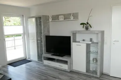 TV/Unterhaltungsangebot in der Unterkunft Ferienwohnung Wolfswiese