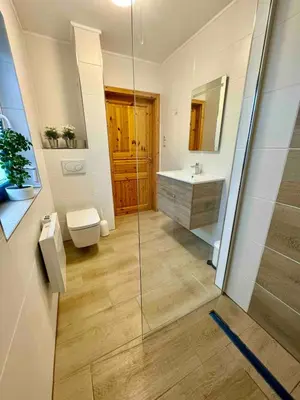 Ein Badezimmer in der Unterkunft Lieblingsstück