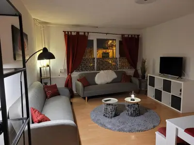 TV/Unterhaltungsangebot in der Unterkunft Ferienwohnung Langenstein