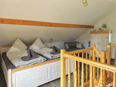 Ein Bett oder Betten in einem Zimmer der Unterkunft Nicole