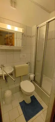 Ein Badezimmer in der Unterkunft Pension Harzresidenz