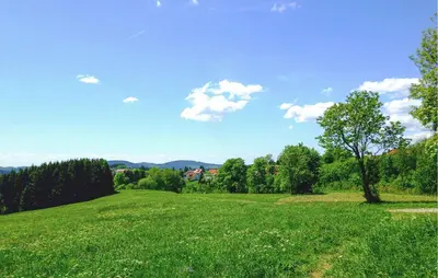 Naturlandschaft in der Nähe des Ferienhauses