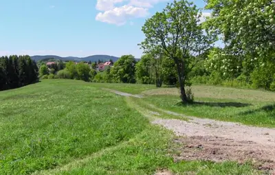 Naturlandschaft in der Nähe des Ferienhauses