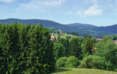 Naturlandschaft in der Nähe des Ferienhauses