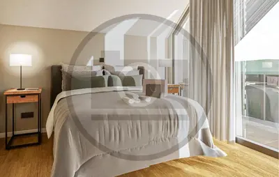 Ein Bett oder Betten in einem Zimmer der Unterkunft Ferienhauspark Hasselfelde
