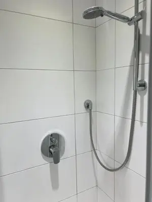 Ein Badezimmer in der Unterkunft Schlummernest