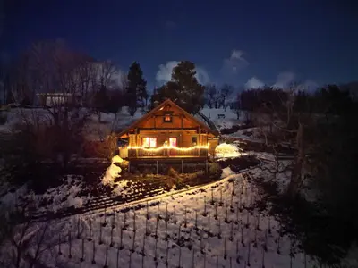 HyggeZeit im Holzblockhaus in Wernigerode im Winter