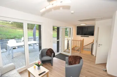 TV/Unterhaltungsangebot in der Unterkunft Ferienhaus Fuchswinkel