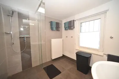 Ein Badezimmer in der Unterkunft Ferienhaus Fuchswinkel
