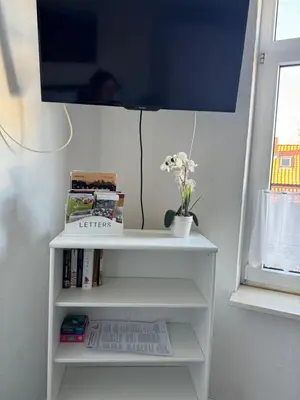 Die Bibliothek in der Ferienwohnung
