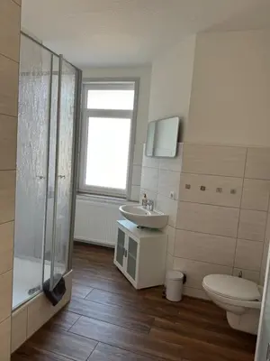 Ein Badezimmer in der Unterkunft Ferienwohnungen Am Westerntor Amber Pepe und Paula inkl Parkplatz