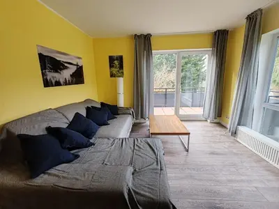 Ein Sitzbereich in der Unterkunft RuDi Ferien Ressort
