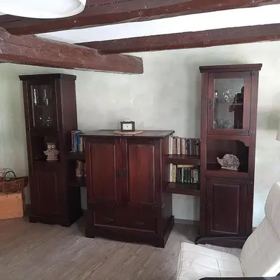 Die Bibliothek in der Ferienwohnung