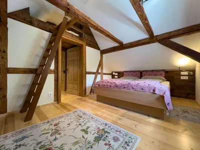 Ein Bett oder Betten in einem Zimmer der Unterkunft Kleiner Brocken