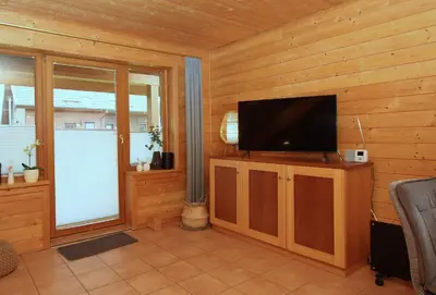 TV/Unterhaltungsangebot in der Unterkunft Auerhahn Ferienhäuser Auerhahn 510