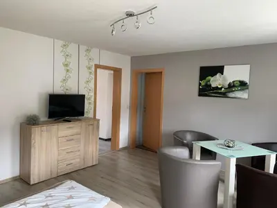 TV/Unterhaltungsangebot in der Unterkunft Ferienhaus Bülow