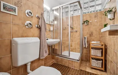 Ein Badezimmer in der Unterkunft Fewo Ohase - Bad Sachsa