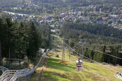 Naturlandschaft in der Nähe der Ferienwohnung