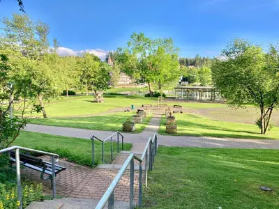 Naturlandschaft in der Nähe der Ferienwohnung