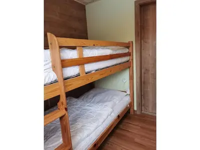 Ein Bett oder Betten in einem Zimmer der Unterkunft Richter in Allrode Comfortable holiday residence