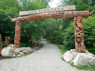 Naturlandschaft in der Nähe des Ferienhauses
