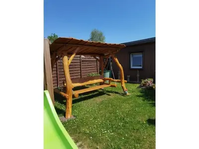 Ein Kinderspielbereich in der Unterkunft Richter in Allrode Comfortable holiday residence