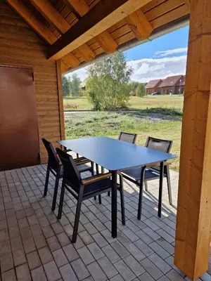Grundriss der Unterkunft Auerhahn Ferienhäuser Haus Tajo