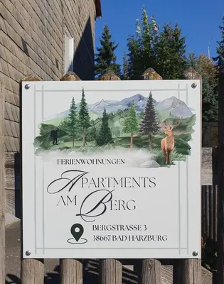 Ein Zertifikat, Auszeichnung, Logo oder anderes Dokument, das in der Unterkunft Apartments am Berg ausgestellt ist