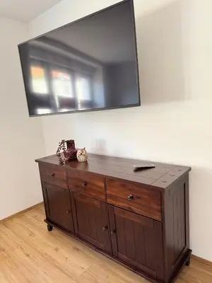 TV/Unterhaltungsangebot in der Unterkunft Lous Chalet