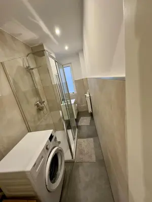 Ein Badezimmer in der Unterkunft Charming 2-room apartment