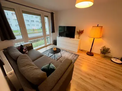 TV/Unterhaltungsangebot in der Unterkunft Charming 2-room apartment