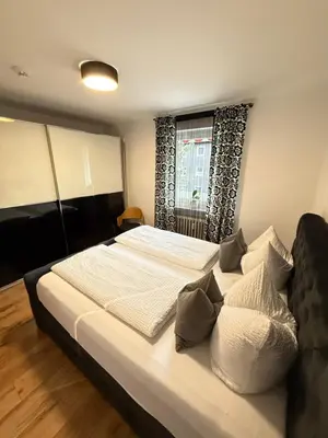 Ein Bett oder Betten in einem Zimmer der Unterkunft Waldherz