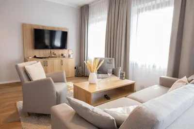 TV/Unterhaltungsangebot in der Unterkunft Chalet Bergzeit Family Wellness Suite