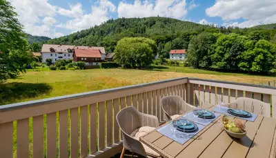 Naturlandschaft in der Nähe der Ferienwohnung