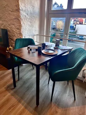 Ein Sitzbereich in der Unterkunft Apartment Heimathain - Holiday Living