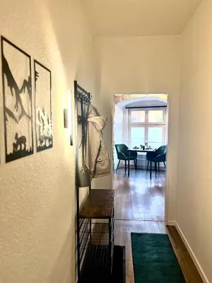 Ein Sitzbereich in der Unterkunft Apartment Heimathain - Holiday Living