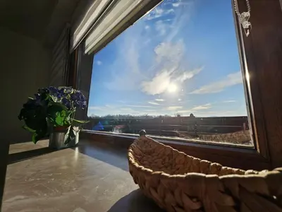 Ein Balkon oder eine Terrasse in der Unterkunft Ferienwohnung Starke