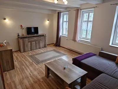 TV/Unterhaltungsangebot in der Unterkunft Ferienhaus 