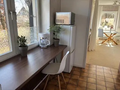 Küche/Küchenzeile in der Unterkunft Haus Waidmannsruh