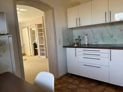 Küche/Küchenzeile in der Unterkunft Haus Waidmannsruh